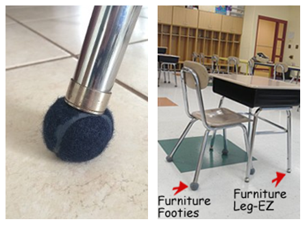 Furniture Footies vs. Furniture Leg-EZ